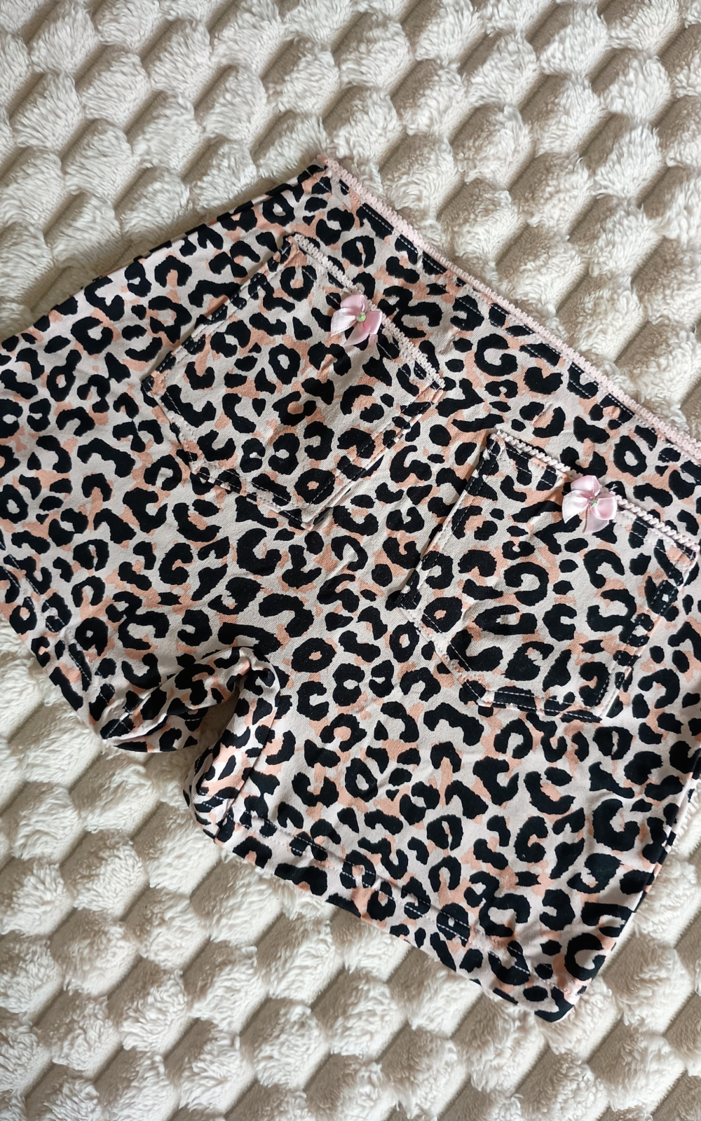 Rhiannon Hotpants - Leopard Print