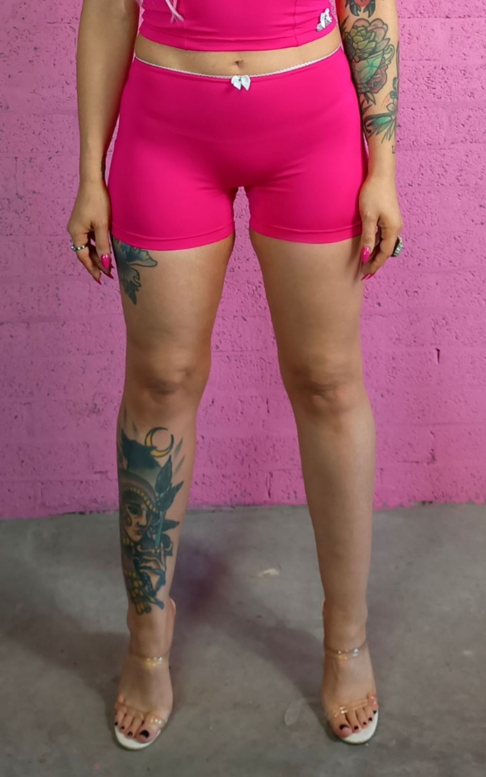 Rhiannon Hotpants - Hot Pink