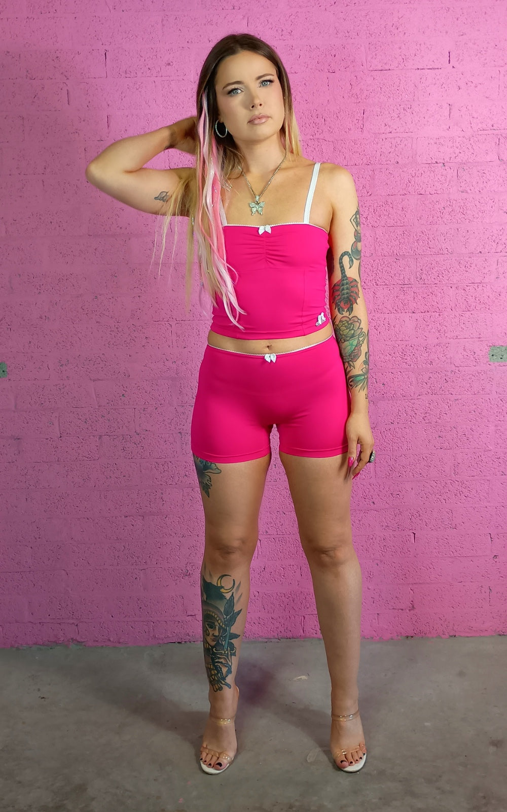 Monique Top - Hot Pink